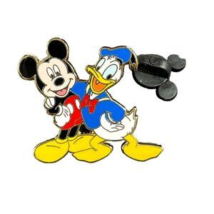 Disney Donald Duck Trading Pin Mickey Mouse Friends Brooch Lapel Pin Jewelry